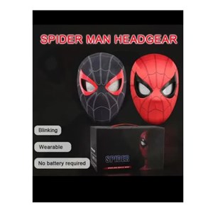 ماسک صورت مرد عنکبوتی کنترلی شارژی Spider-Man Mask Ring Remote Control_اکشن فیگور